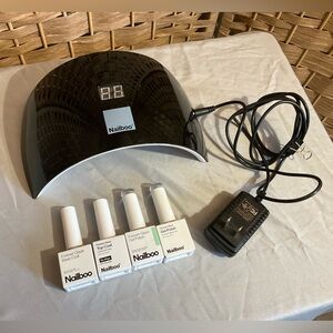 Nailboo Gel Nail Kit with LED Lamp